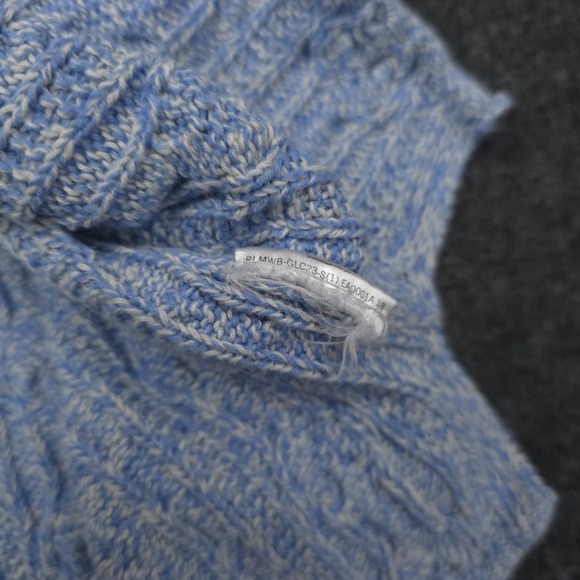 Lauren Ralph Lauren Womens Large Cable Knit Sweater Coastal Coho Classic Preppy - Picture 6 of 6